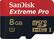 Front Standard. SanDisk - Extreme Pro 8GB microSDHC UHS-I Class 10 Memory Card.
