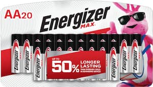 Energizer - MAX AA Batteries (20-Pack) - Front_Zoom