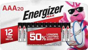 Energizer - MAX AAA Batteries (20-Pack) - Front_Zoom