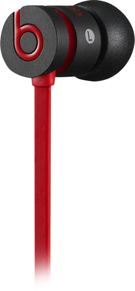 beats earbuds red and black
