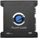 Front Zoom. Planet Audio - ANARCHY 800W Class AB Bridgeable Multichannel Amplifier with Variable Low-Pass Crossover - Black.