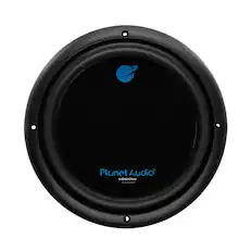 Front. Planet Audio - Anarchy 10" Dual-Voice-Coil Subwoofer - Black.