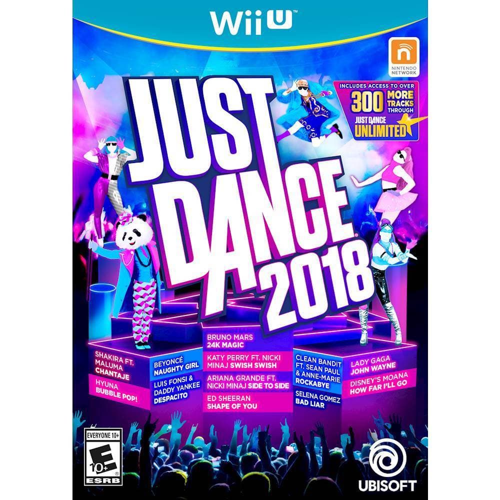 Just Dance 2018 Standard Edition Nintendo Wii U UBP10802112 - Best Buy