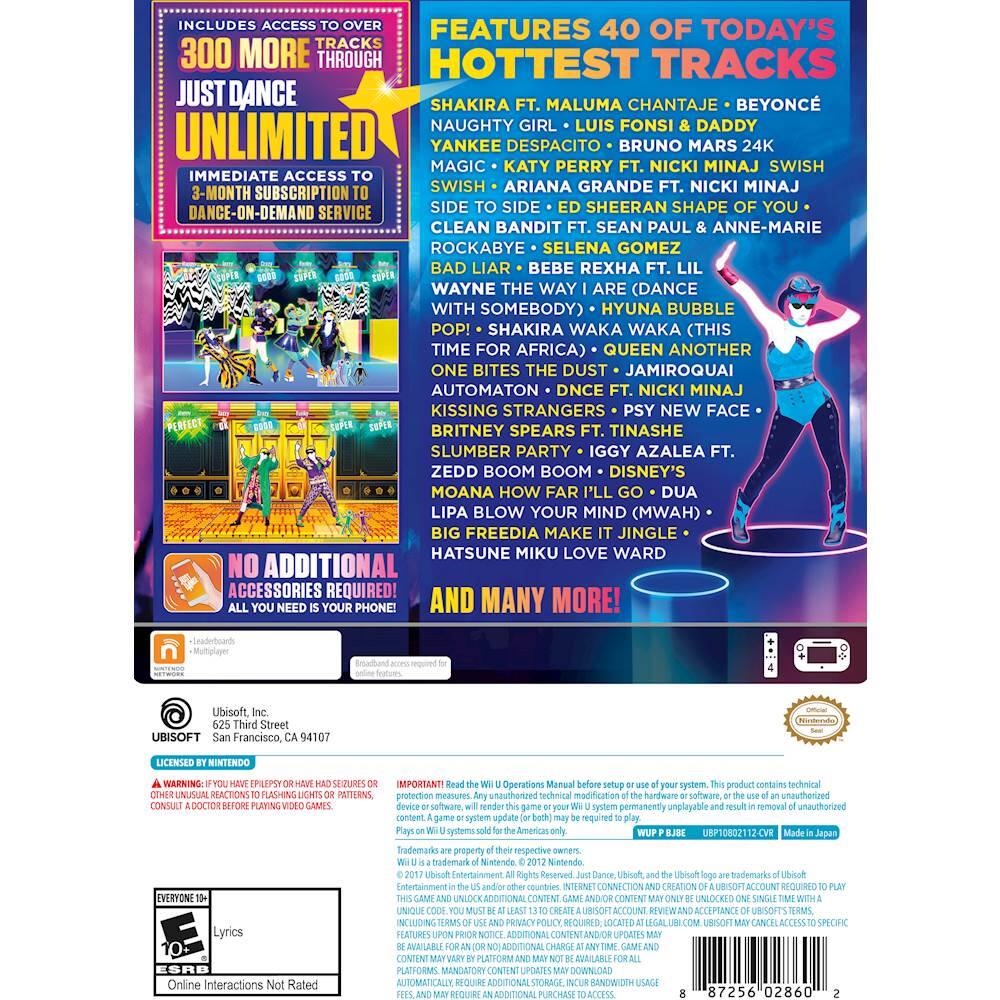 Alt View 11. Ubisoft - Just Dance 2018.