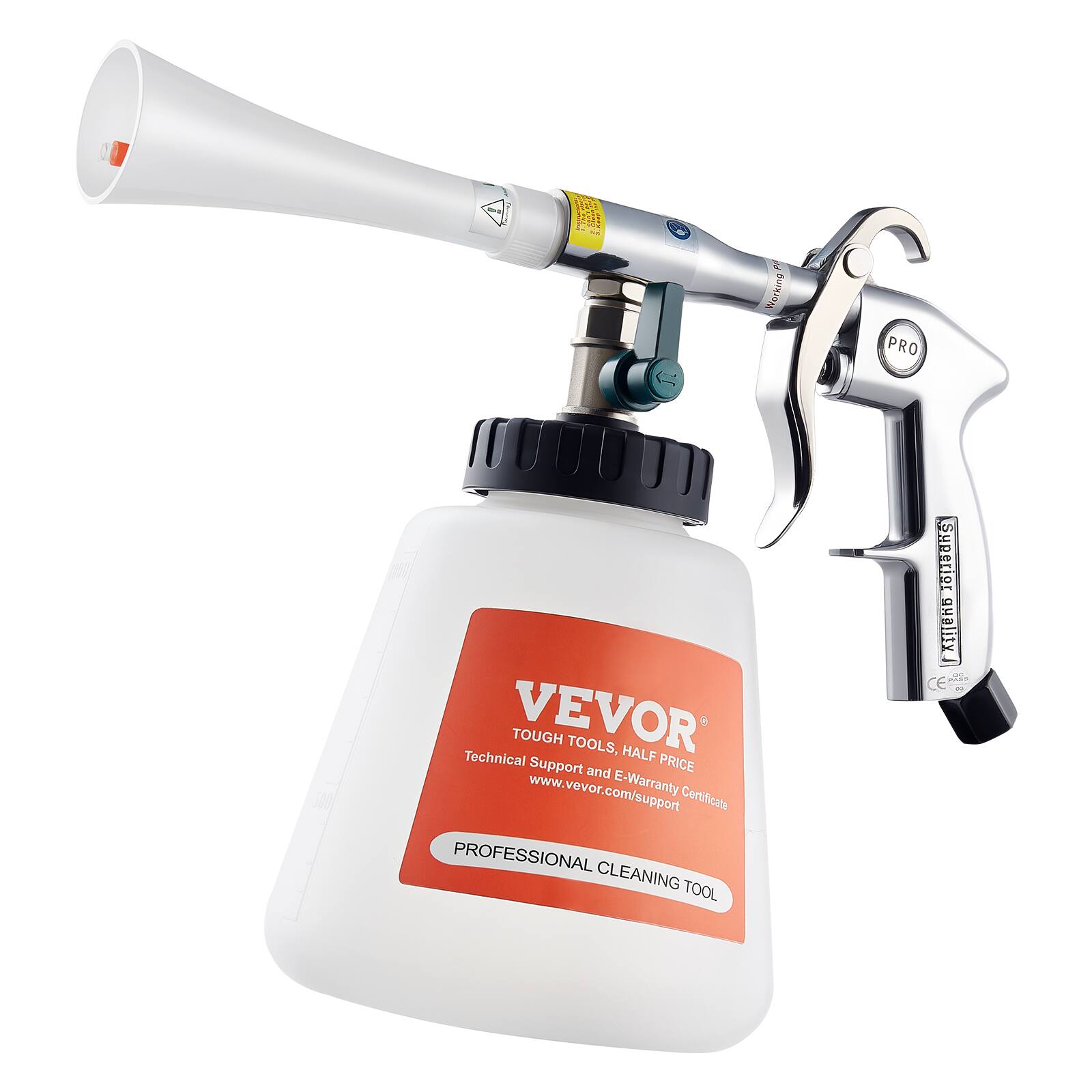 3070 1 Working PRO VEVOR TOUGH TOOLS, HALF PRICE Technical Support and E-Warranty Certificate PROFESSIONAL CLEANING TOOL. Visit www.vevor.com/support.