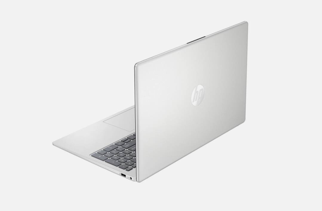 Alt View 3. HP - HP 15-fd0084wm B4KT3UA#ABA 15.6"HD Intel N200 4GB RAM 128GB UFS WIN11 - Silver.