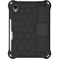 Front. SaharaCase - DualShock Series Case for Apple iPad mini (A17 Pro) and Apple iPad mini (6th Generation 2021) - Black.