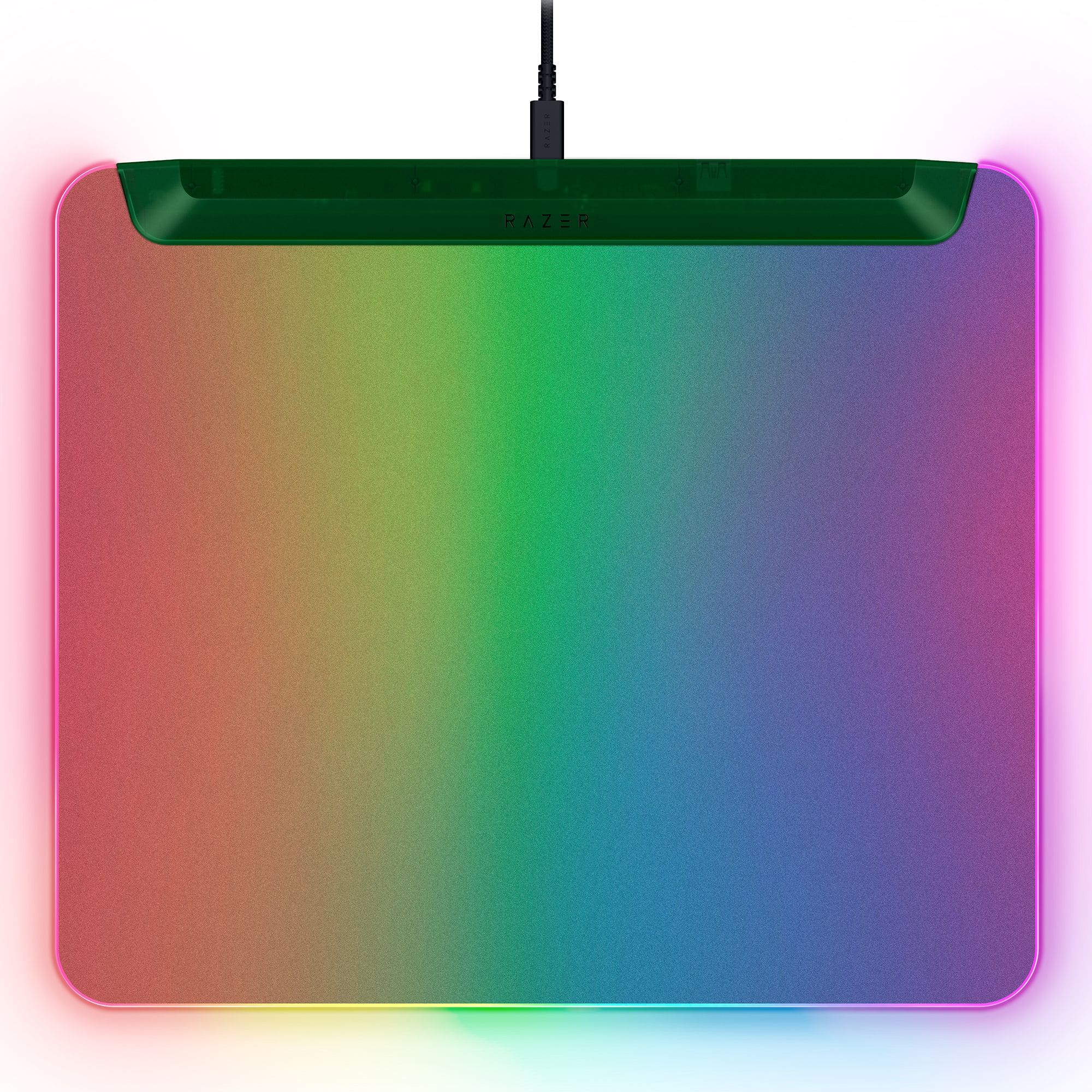 Razer - Firefly V2 Pro Gaming Mouse Pad with Chroma RGB Lighting - Phantom Green - Front_Zoom