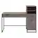Front. OSP Home Furnishings - Hagney Lane 54" Wide Sit-To-Stand Desk - Farm Oak.