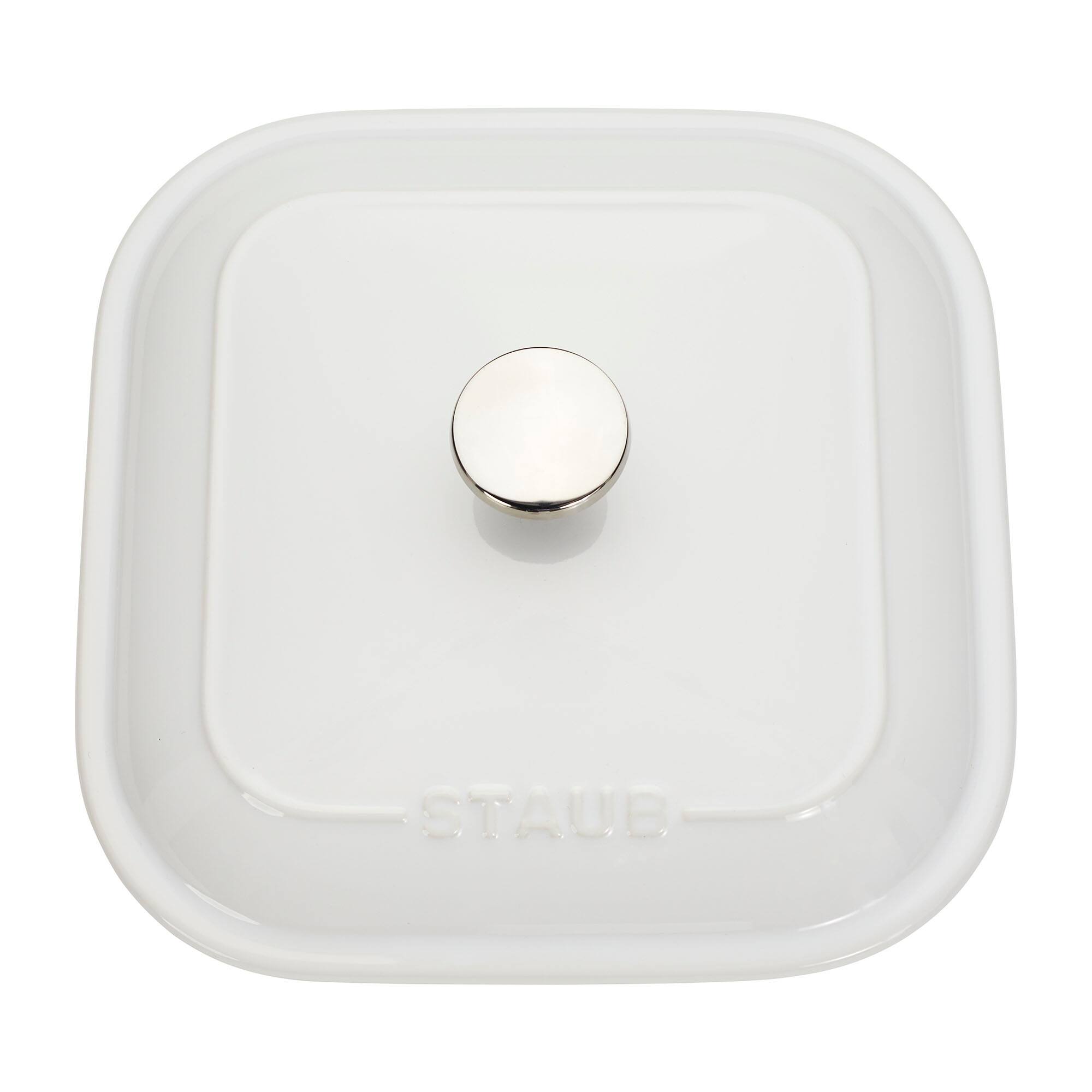 Alt View 7. Staub - Staub Ceramic Stoneware 5-pc Mixed Baking Dish Set – White - White.