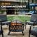 30 INCH CROSSWEAVE FIRE PIT: Creates a vivid focal point on your patio.