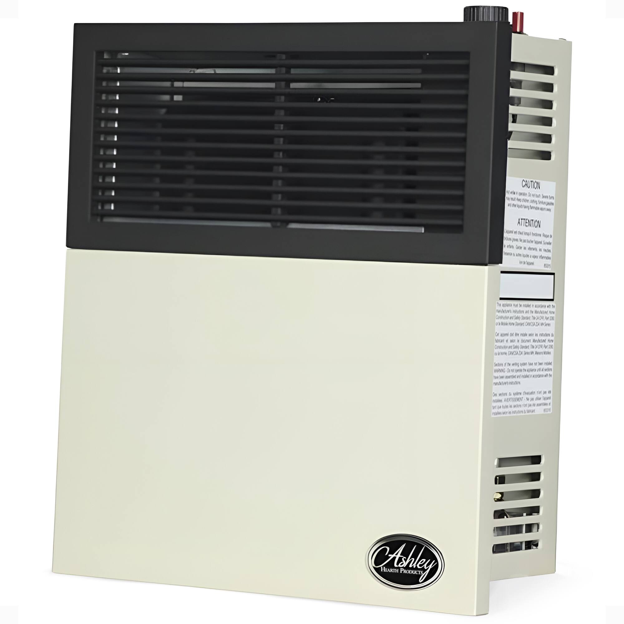 Ashley Hearth Products - 11,000 BTU Direct Vent Liquid Propane Wall Mount Heater - Cream