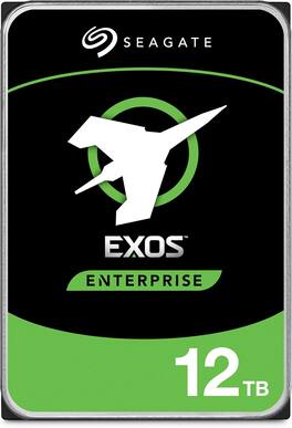 Seagate - Exos X16 ST12000NM002G 12TB 7200 RPM 256MB Cache SAS 12Gb/s 3.5" Hard Drives, 512E/4KN Bare Drive. - OEM
