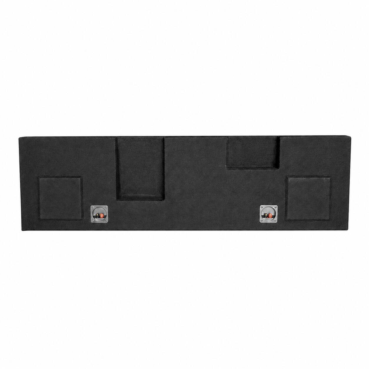 Alt View 4. SoundBox - SoundBox LCE-F009/12F, Ford F250/ F350/ F450 Crew Cab Dual 12 Subwoofer Enclosure, 2008-2016.