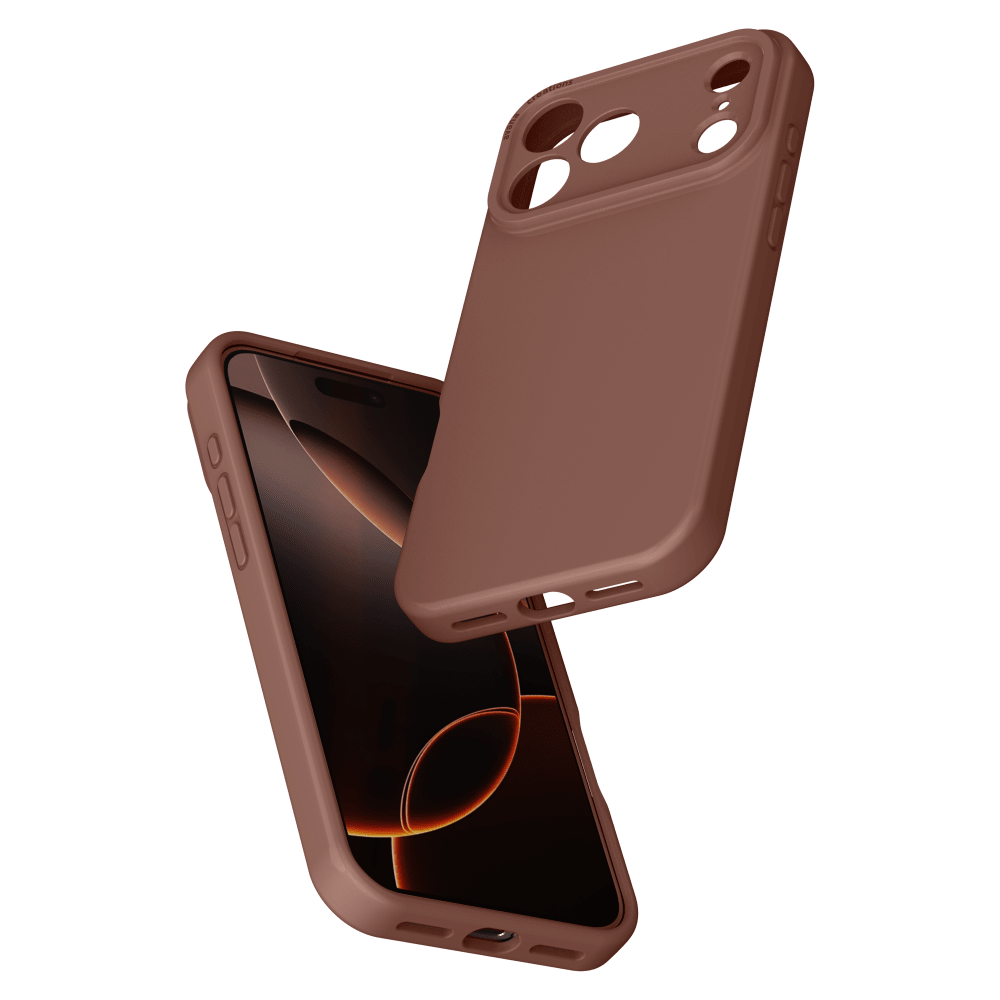Alt View 1. Avana - velvet w/ MagSafe Case for Apple iPhone 18 Pro / 17 Pro - Light Brown.