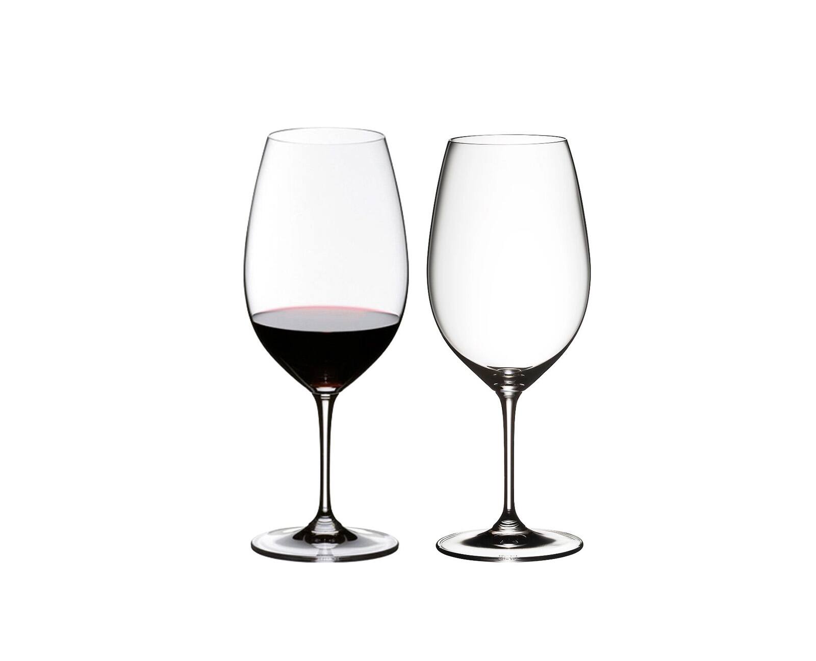 Front. Riedel - Vinum Pay 3 Get 4 Shiraz/Syrah Wine Glass Set - Clear.