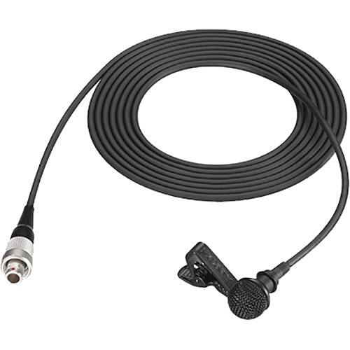 Alt View 1. Sony - Sony ECM-77LM Lavalier Microphone | Natural Voice Pickup & Wide Frequency Response + More - Black.