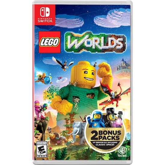 Front Zoom. LEGO Worlds - Nintendo Switch.