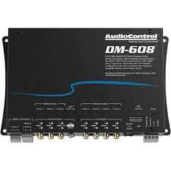 AudioControl - 6-Channel Input 8-Channel Output DSP Matrix Processor - Black - Front_Zoom