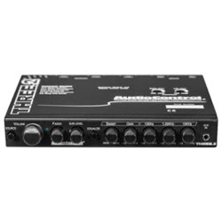 AudioControl - In-Dash Equalizer and Crossover with Auxiliary Inputs - Black - Angle_Zoom