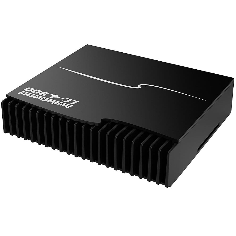 Alt View 17. AudioControl - 800W 4-Channel Class D Amplifier - Black.