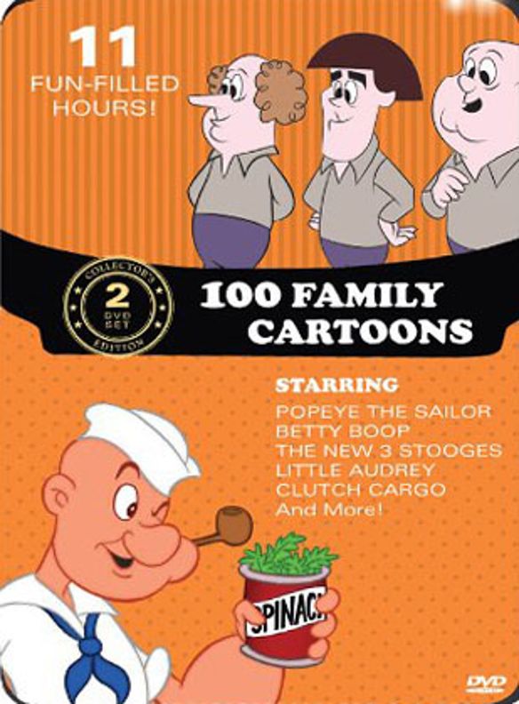  100 Family Cartoons [2 Discs] [DVD]