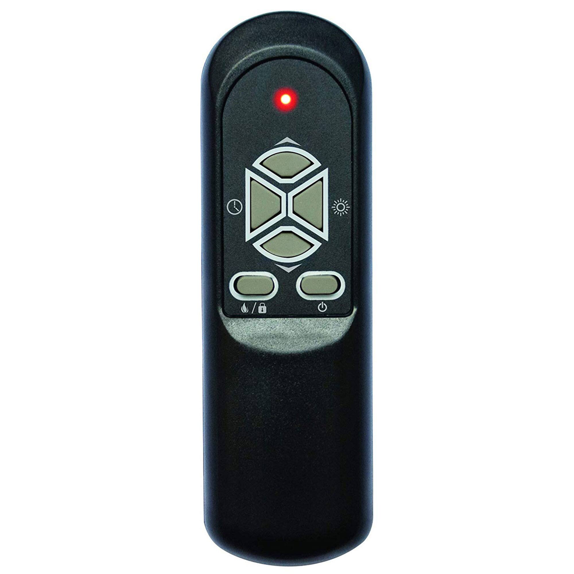 Alt View 8. Lifesmart - LifeSmart LifePro 1500W Electric Infrared Quartz Indoor Home Fireplace Heater - Stone.