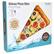Deluxe Pizza Slice Pool Float COCoNut FLOAT CocoNut FLOAT 74" 44" connectors tie Quick included. Makes float! one large party CoCoNut RIDAS Quick Fill Inflate Valve 8+ ages.