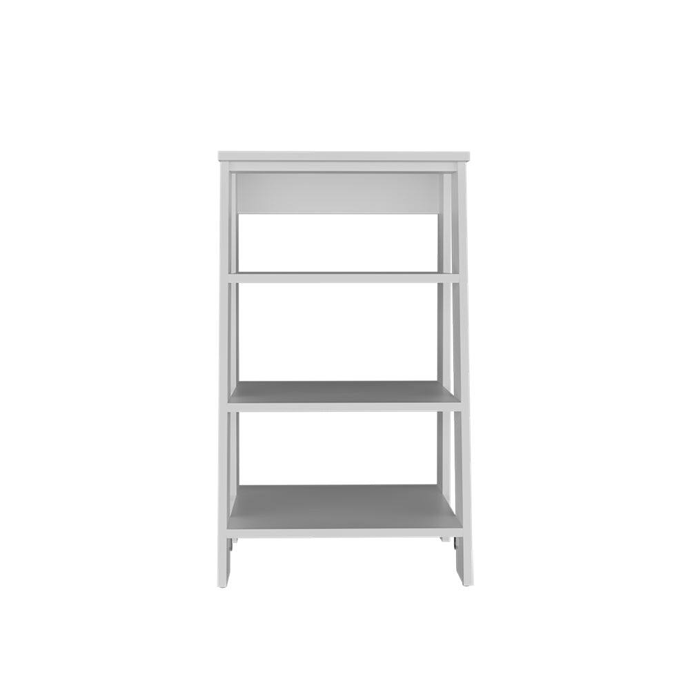 Front. Treevol Furniture - Bathroom Shelf Artesia, Bathroom, White - White.