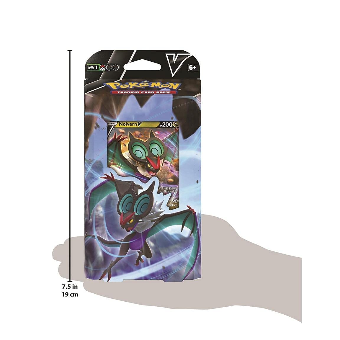LENEL AAML 1 o V. 6+ POKEMON TRADING CARD GAME Noivern V .. 200 600 7.5 in 19 cm