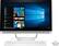 Front. HP - 23.8" Touch-Screen All-In-One - AMD A8-Series - 4GB Memory - 1TB Hard Drive - HP finish in snow white.