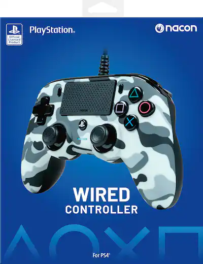 Nacon Wired Controller for Playstation 4 & Windows Arctic Camo 50 Nacon Wired Controller for Playstation 4 & Windows Arctic Camo 50