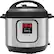 Front. Instant Pot - Instant Pot - 6 Quart Duo 7-in-1 Electric Pressure Cooker - Silver - brushed stainless steel.
