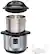 Alt View 14. Instant Pot - Instant Pot - 6 Quart Duo 7-in-1 Electric Pressure Cooker - Silver - brushed stainless steel.