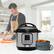 Alt View 13. Instant Pot - 6-Quart Bluetooth Enabled Pressure Cooker - brushed stainless steel.