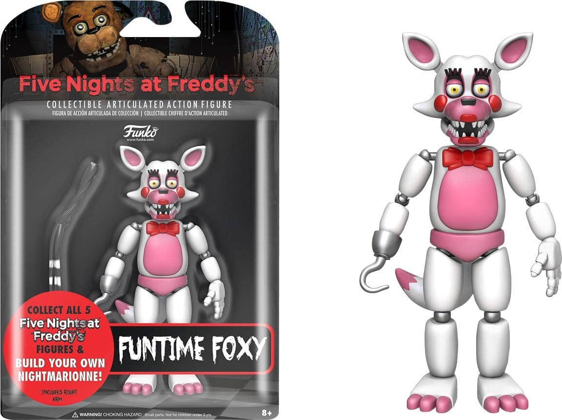 I got a Funtime Foxy action figure at a convention, but I noticed