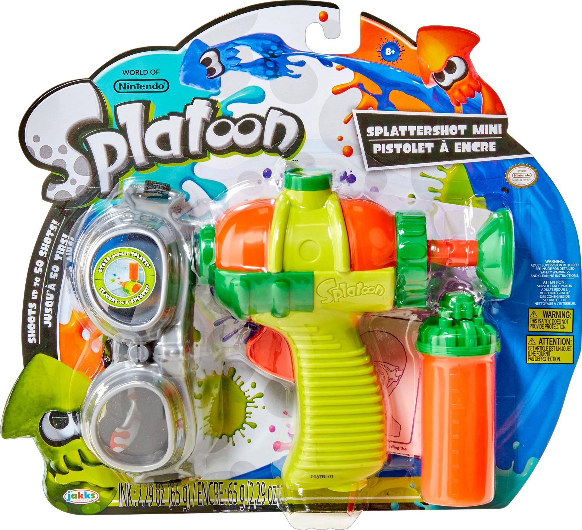 Nintendo - Splatoon™ Splattershot Mini Blaster Set - Multi - Larger Front