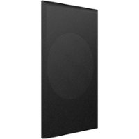 KEF - Cloth Grille for Q350 Bookshelf Speaker (Each) - Black - Front_Zoom