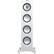 Front. KEF - Q Series 6.5" 2.5-Way Floorstanding Speaker (Each) - Satin White.