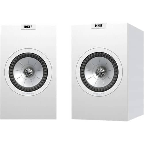 KEF - Q Series 5.25" 2-Way Bookshelf Speakers (Pair) - Satin White - Front_Zoom