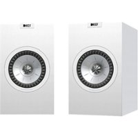 KEF - Q Series 5.25" 2-Way Bookshelf Speakers (Pair) - Satin White - Front_Zoom