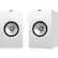 Front. KEF - Q Series 5.25" 2-Way Bookshelf Speakers (Pair) - Satin White.
