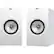 Front. KEF - Q Series 6.5" 2-Way Bookshelf Speakers (Pair) - Satin White.