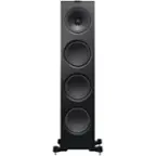 Front. KEF - Q Series 8" 2.5-Way Floorstanding Speaker (Each) - Satin Black.