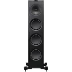 KEF - Q Series 6.5" 2.5-Way Floorstanding Speaker (Each) - Satin Black - Front_Zoom