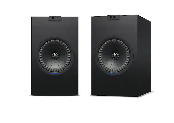 KEF - Q150 Series 5.25" 2-Way Bookshelf Speakers (Pair) - Satin Black