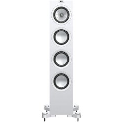 KEF - Q Series 5.25" 2.5-Way Floorstanding Speaker (Each) - Satin White - Front_Zoom