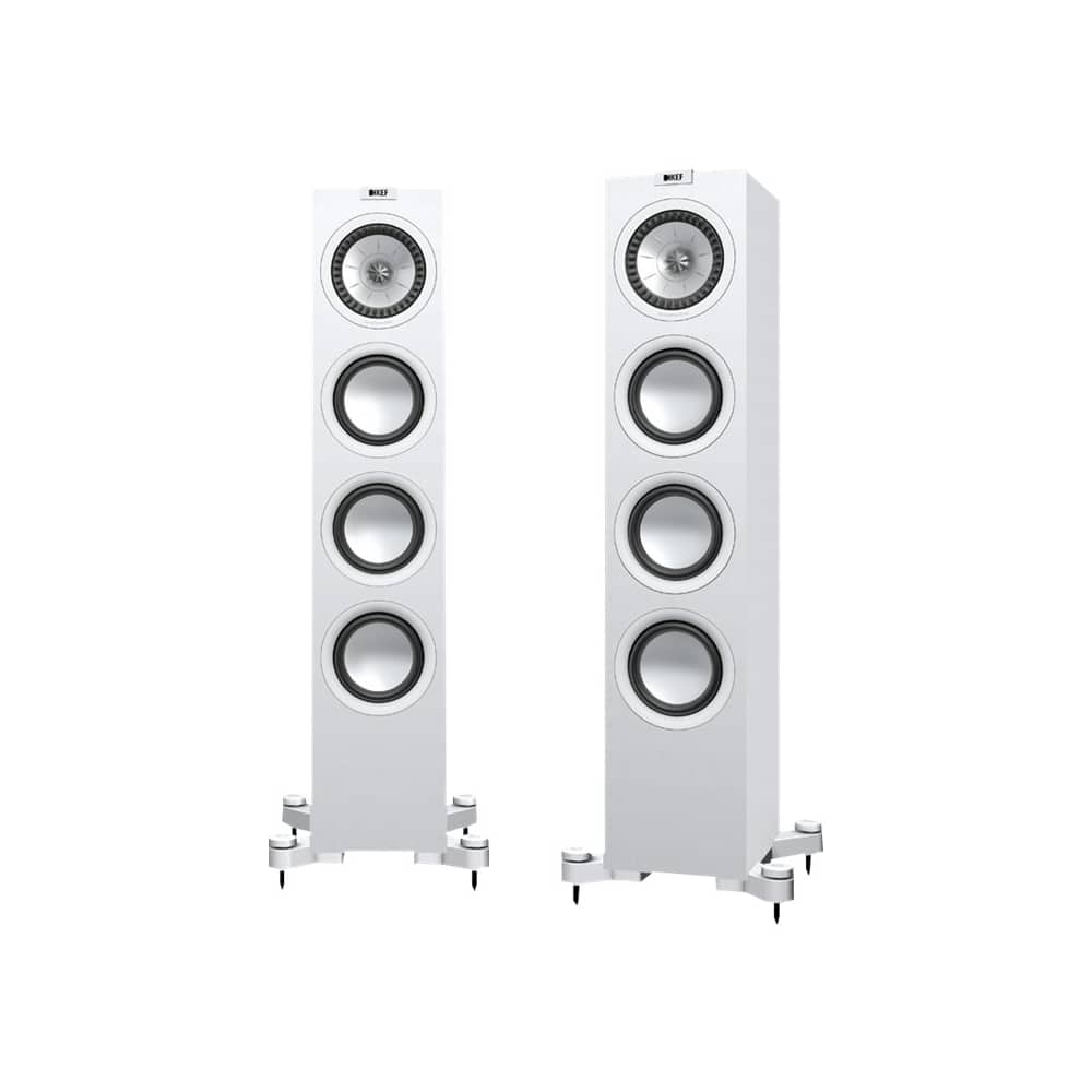 Alt View 11. KEF - Q Series 5.25" 2.5-Way Floorstanding Speaker (Each) - Satin White.