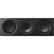 Front. KEF - Q Series 6.5" 2.5-Way Center-Channel Speaker - Satin Black.