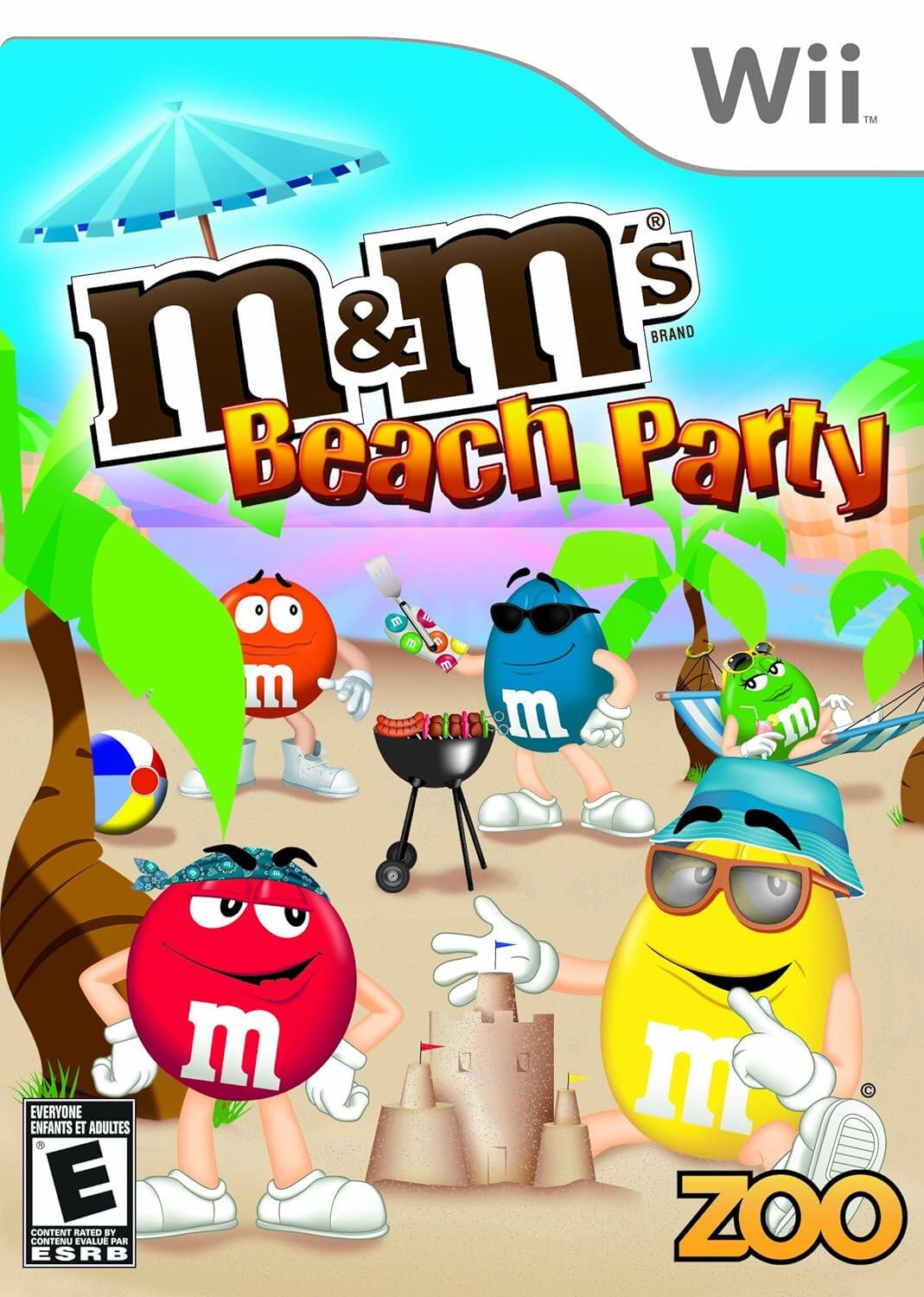Wii™

M&M's® Brand Beach Party

ZOO

Everyone Enfants et Adultes

E

Content Rated by ESRB

Content Rated by ESRB